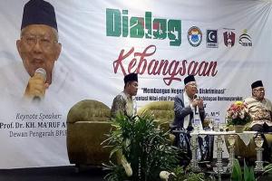 Kiai Ma'ruf Amin Janji Bantu Jokowi Perbaiki JKN