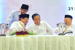 Jokowi ke Bogor, Prabowo ke Reuni 212