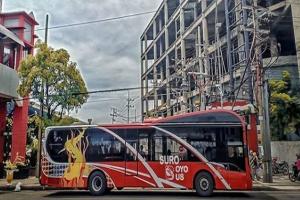 10 Unit Bus Baru Canggih Kebanggaan Surabaya Resmi Beroperasi