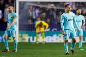 Tanpa Messi, Barca Keok di Kandang Levante