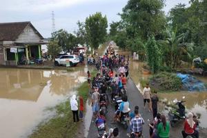 Rp54 M Total Kerugian Akibat Banjir di Madiun