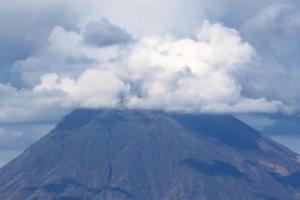 Batuk, Abu Vulkanik Bromo ke Arah Pasuruan
