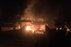 Polsek Tambelangan Dibakar terkait Aksi 22 Mei Jakarta?