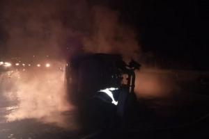 Kecelakaan Mobil Hingga Terbakar, Seorang Tewas