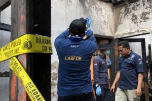 Temuan Tim Labfor  di TKP Kebakaran yang Tewaskan 4 Bocah