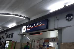 Rp54 M, Biaya Pengembangan Stasiun KA di Malang