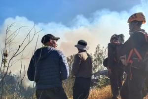 Kebakaran Hutan Semeru Meluas Jadi 80 Hektare