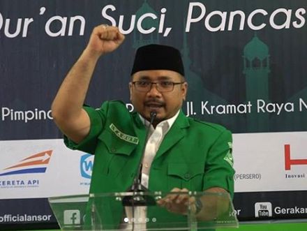 Sosok Cak Nanto Ketum Pemuda Muhammadiyah di Mata Gus Yaqut