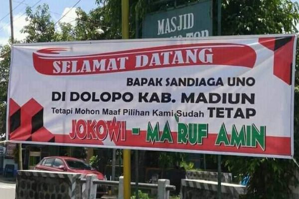 Diteriaki Pendukung Jokowi, Sandi Malah Berterima Kasih