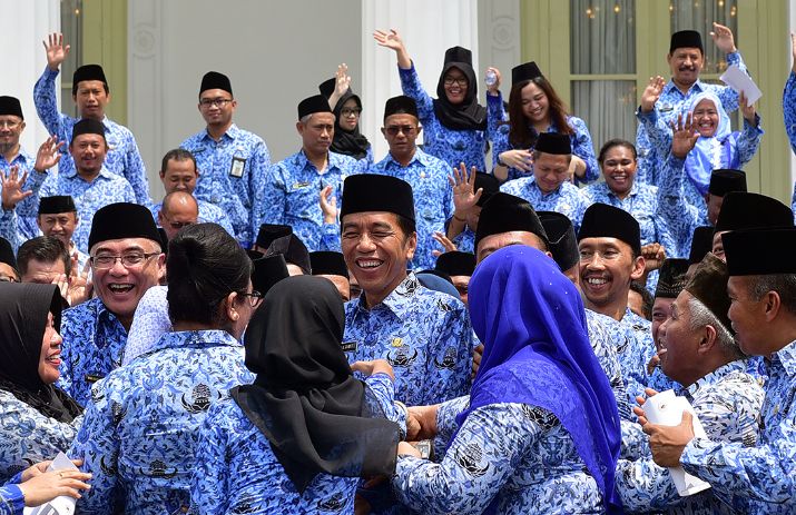 Jokowi Minta KORPRI Turunkan Stunting dan Awasi Dana Desa