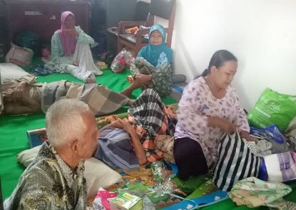 Pengungsi Banjir di Madiun dan Ngawi Kembali ke Rumah