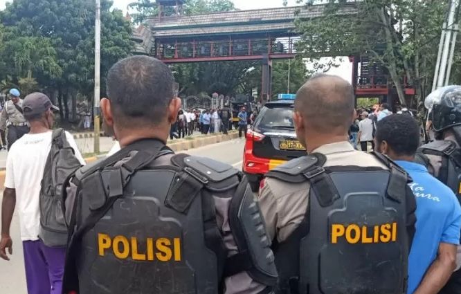 Demo Kembali Pecah di Papua, Siswa SD-SMP Dipulangkan