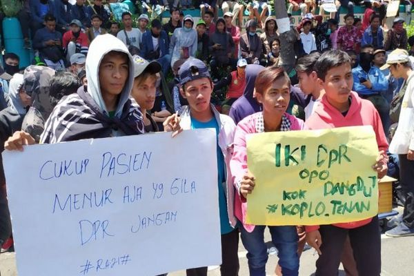 Polisi Amankan 4 Orang Jelang Aksi Surabaya Menggugat