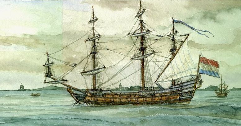 Perahu Diduga  Peninggalan Zaman Belanda Muncul di Bengawan Solo