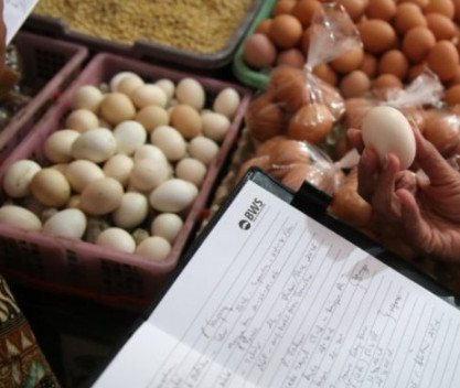Kenaikan Harga Telur Ayam Sebabkan Inflasi Madiun  Meningkat