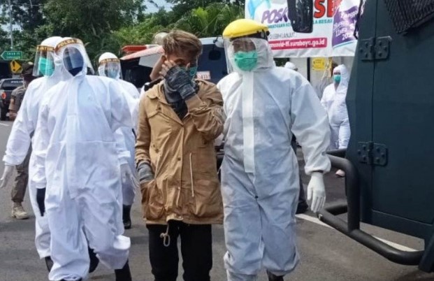 Seorang ODP Covid-19 Terdeteksi di Titik Pemeriksaan Masuk Surabaya